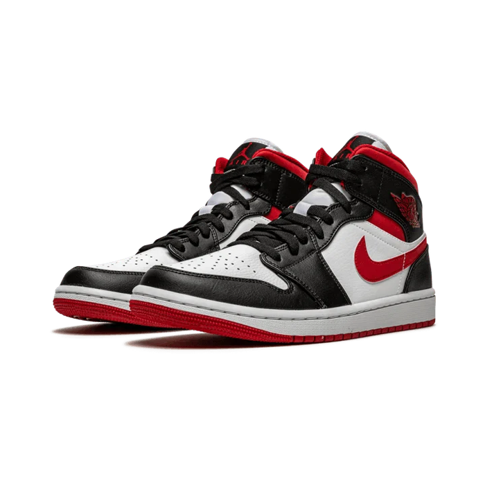 Air Jordan 1 Mid Gym Red Black White
