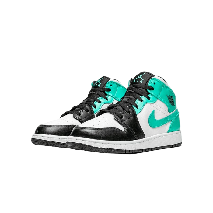 Air Jordan 1 Mid Igloo Island Green (GS)