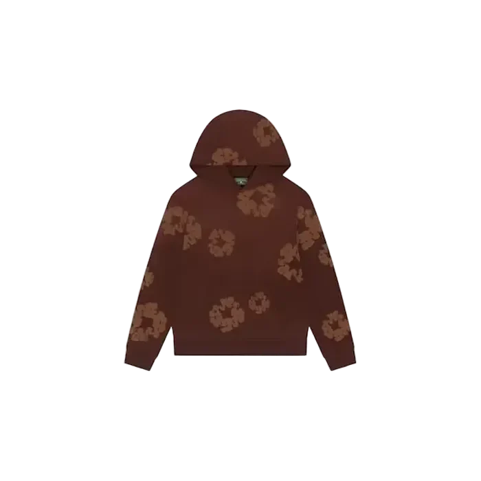 Denim Tears Mono Cotton Wreath Hoodie Brown