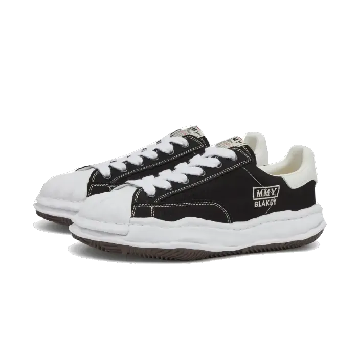 Maison Mihara Yasuhiro Blakey OG Sole Canvas Low Black White