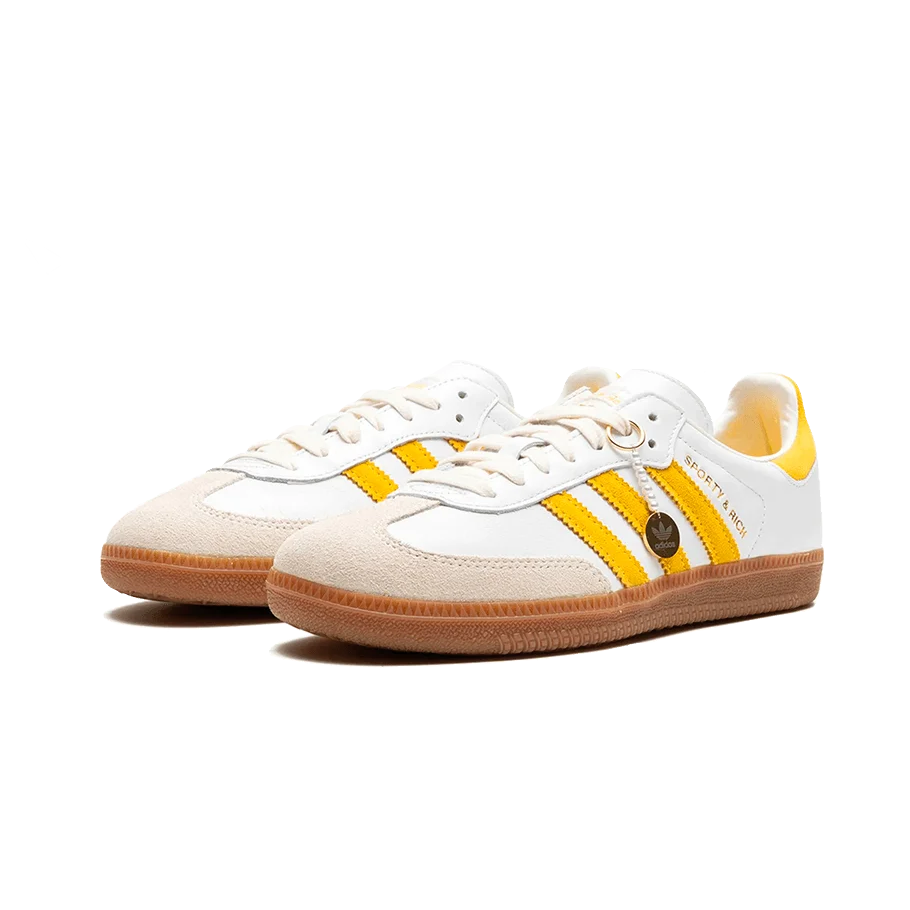adidas Samba Sporty & Rich White Bold Gold