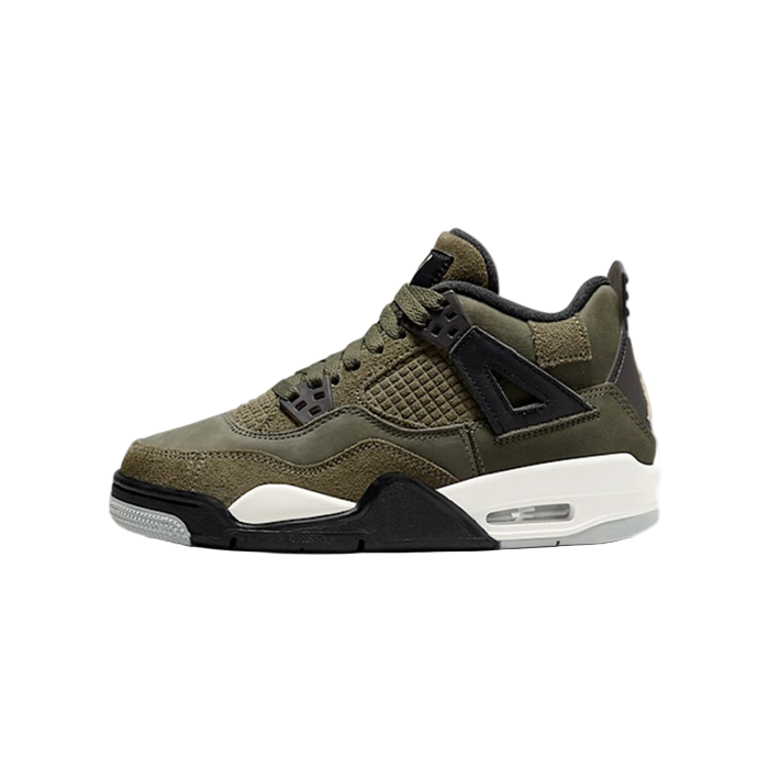 Air Jordan 4 Retro SE Craft Medium Olive (GS)