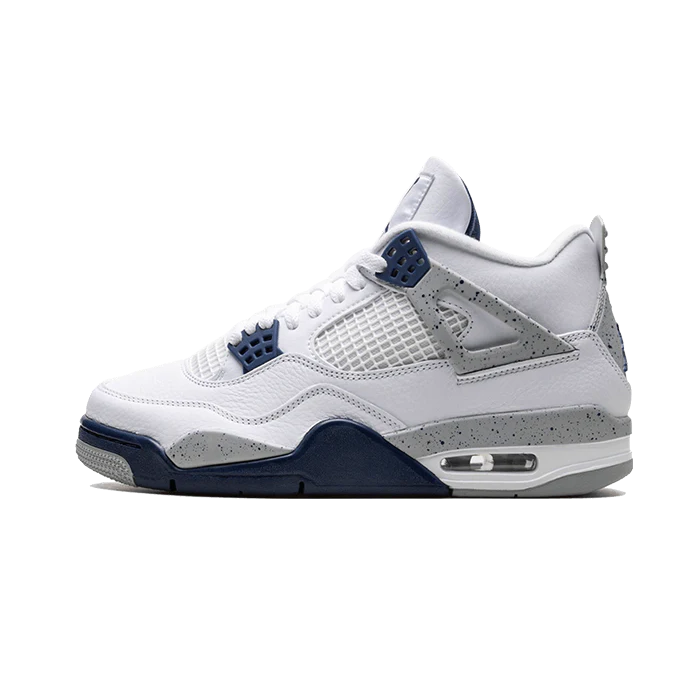 Air Jordan 4 Retro White Midnight Navy