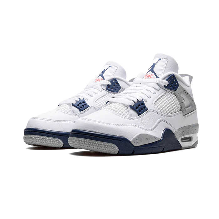 Air Jordan 4 Retro White Midnight Navy