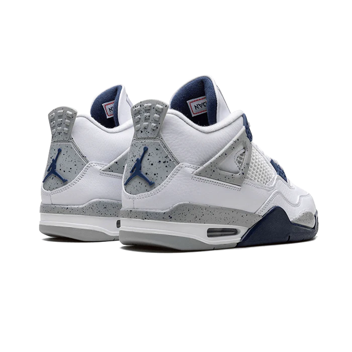 Air Jordan 4 Retro White Midnight Navy