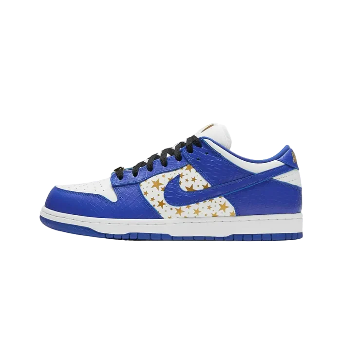 Nike SB Dunk Low Supreme Stars Hyper Royal