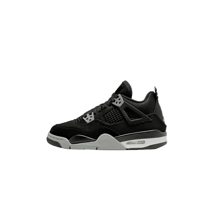 Air Jordan 4 Retro SE Black Canvas (GS)