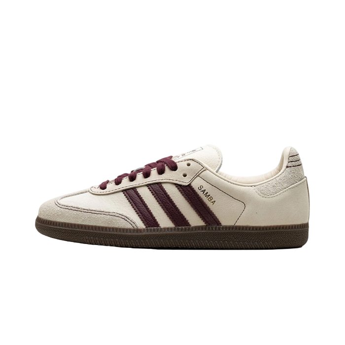 adidas Samba OG Wonder White Maroon