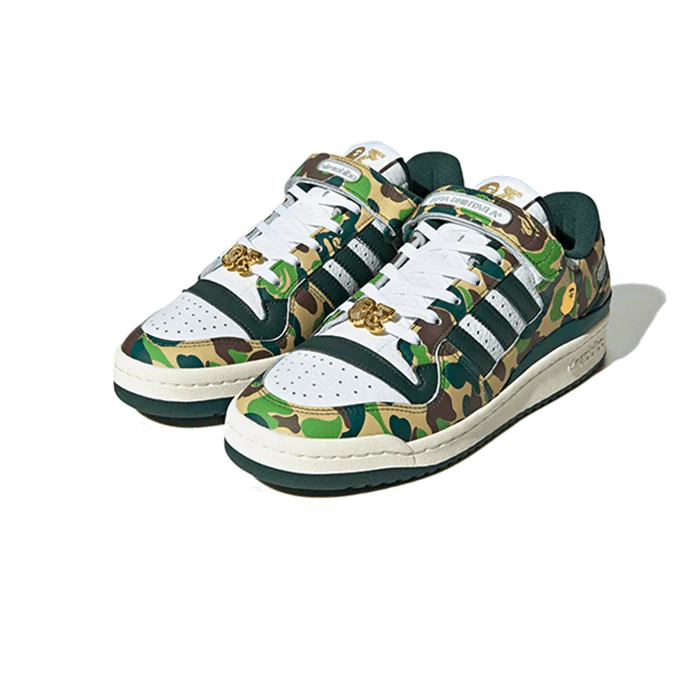 adidas Forum 84 Low Bape 30th Anniversary Green Camo