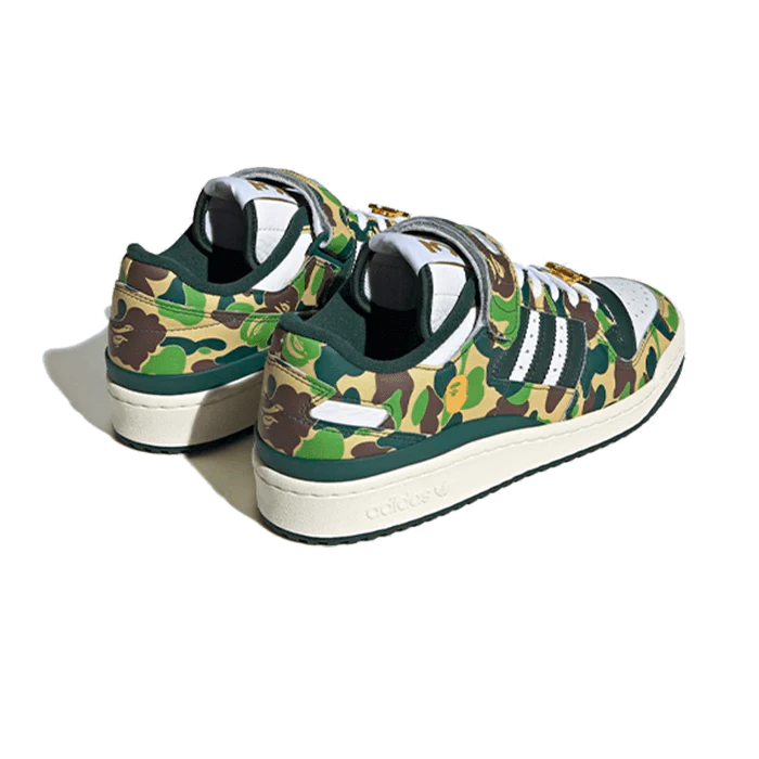 adidas Forum 84 Low Bape 30th Anniversary Green Camo