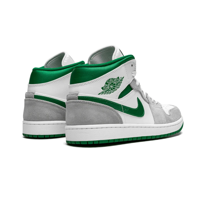 Air Jordan 1 Mid Grey Green