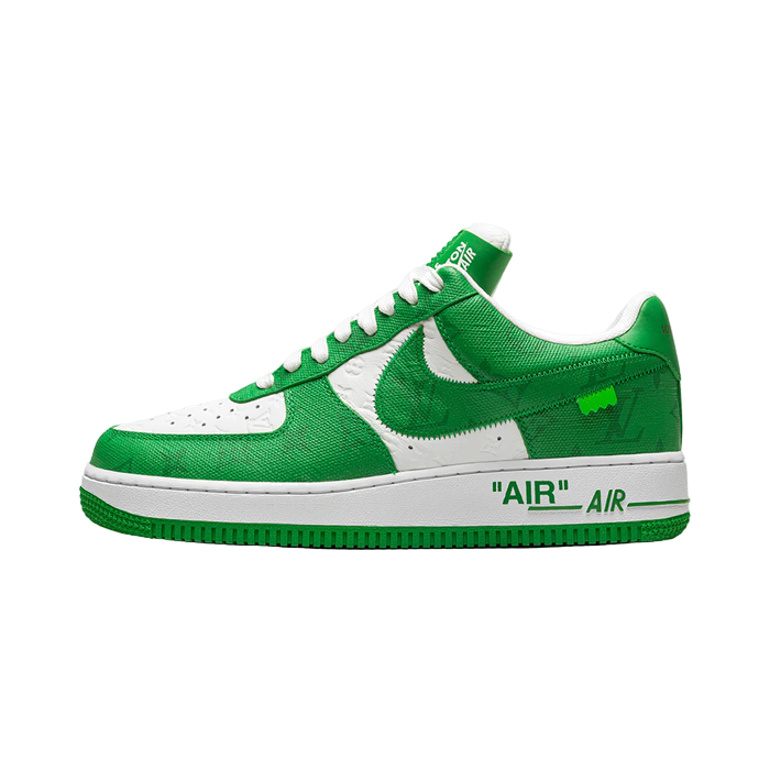 Louis Vuitton Nike Air Force 1 Low By Virgil Abloh White Green