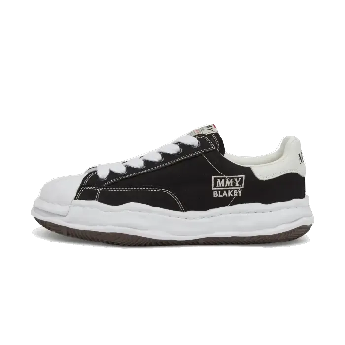Maison Mihara Yasuhiro Blakey OG Sole Canvas Low Black White