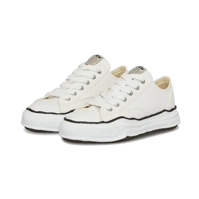 Maison Mihara Yasuhiro Peterson OG Sole Canvas Low White