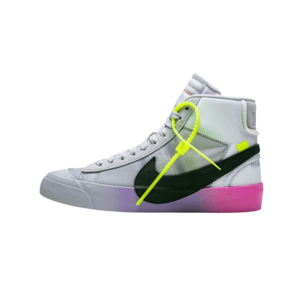 Nike Blazer Mid Off-White Wolf Grey Serena Queen