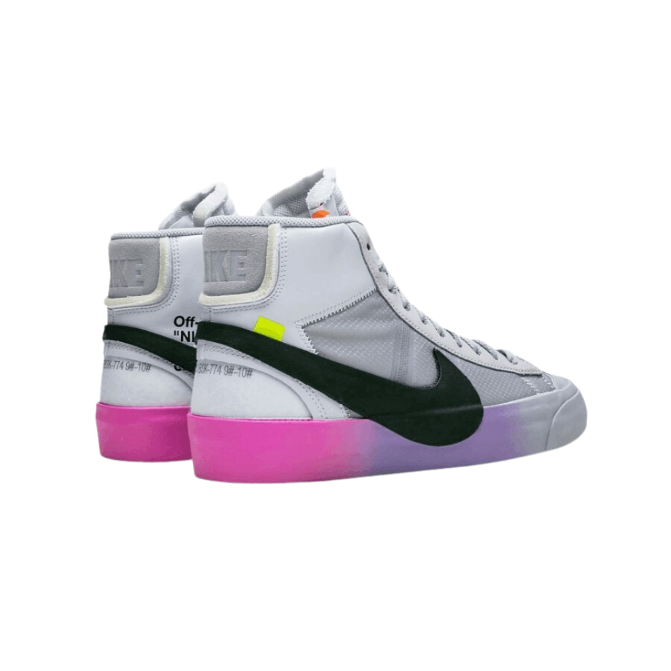 Nike Blazer Mid Off-White Wolf Grey Serena Queen