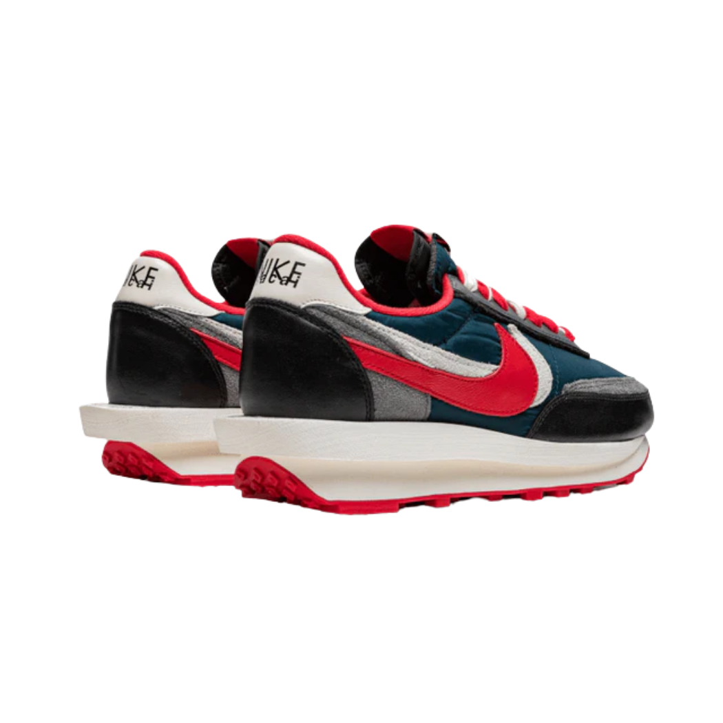 Nike LD Waffle sacai Undercover Midnight Spruce University Red