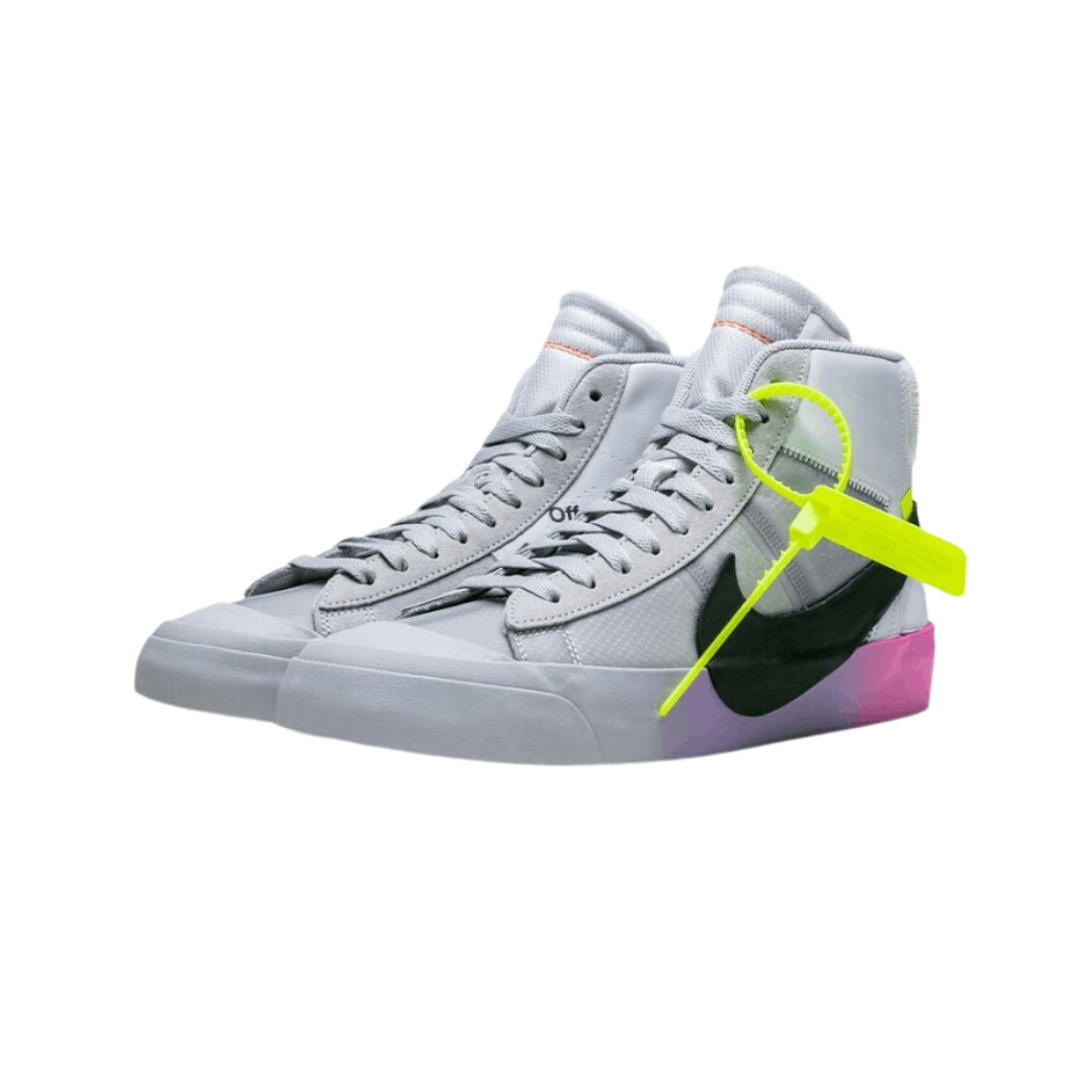 Nike Blazer Mid Off-White Wolf Grey Serena Queen