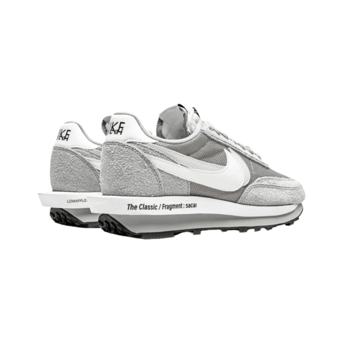 Nike LD Waffle sacai Fragment design Smoke Grey