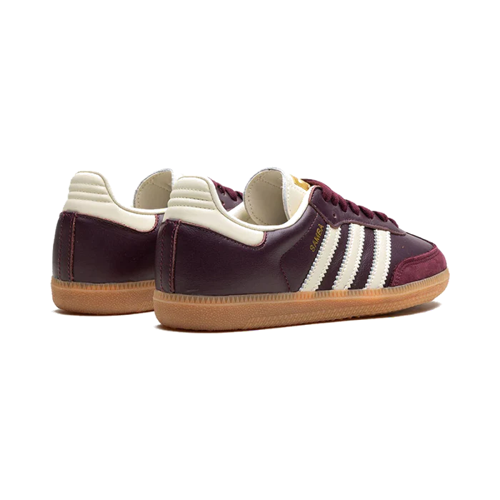 adidas Samba OG Maroon Gold Metallic