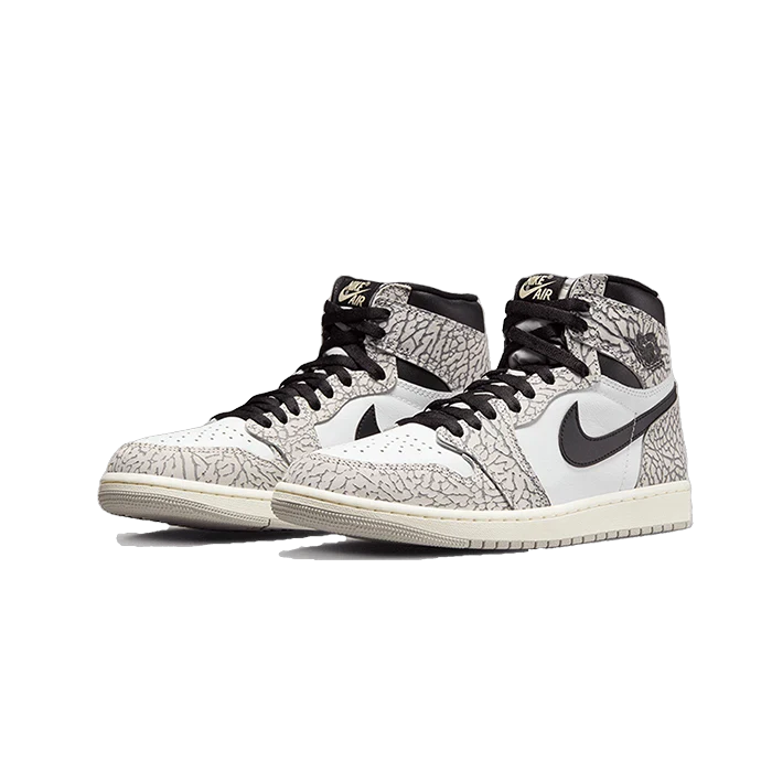 Air Jordan 1 Retro High OG White Cement