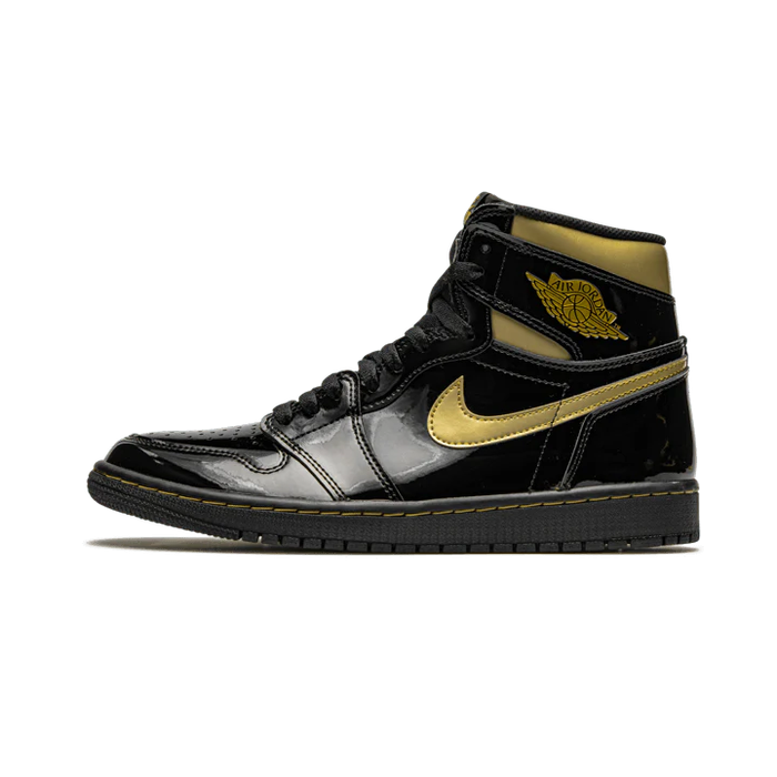 Air Jordan 1 Retro High Black Metallic Gold (2020)