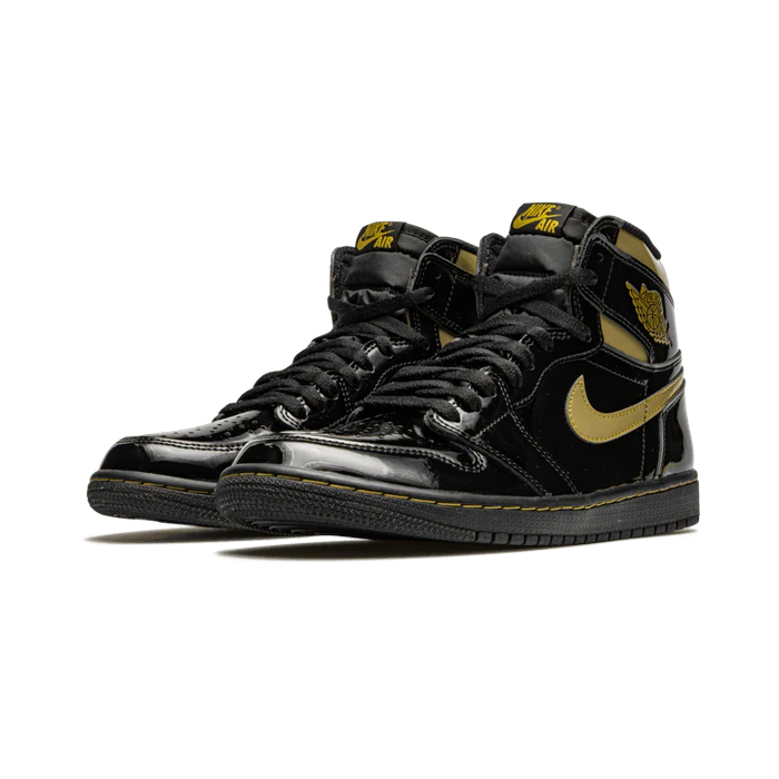Air Jordan 1 Retro High Black Metallic Gold (2020)
