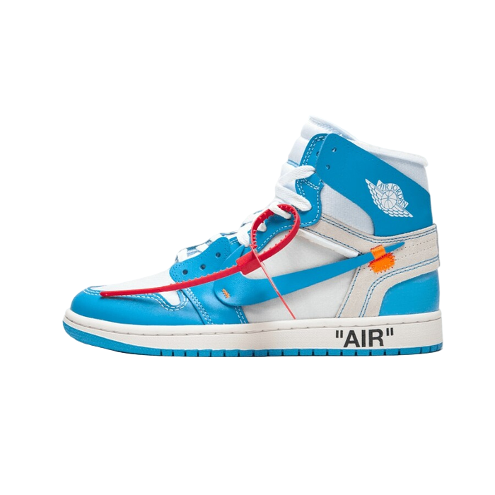 Air Jordan 1 Retro High Off-White University Blue UNC